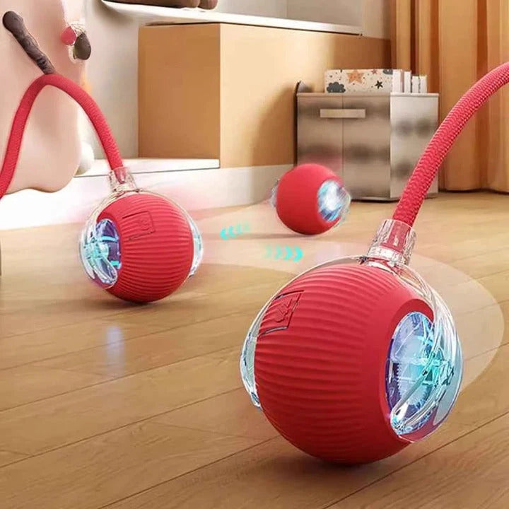Smart Interactive Cat Ball Toy – Motion & Sound Activated