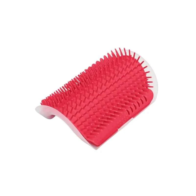 Self-Grooming Cat Scratcher & Massager Brush – Hair Removal