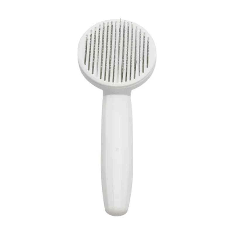 Self-Cleaning Cat & Dog Hair Removal Comb – One-Click Shedding Brush