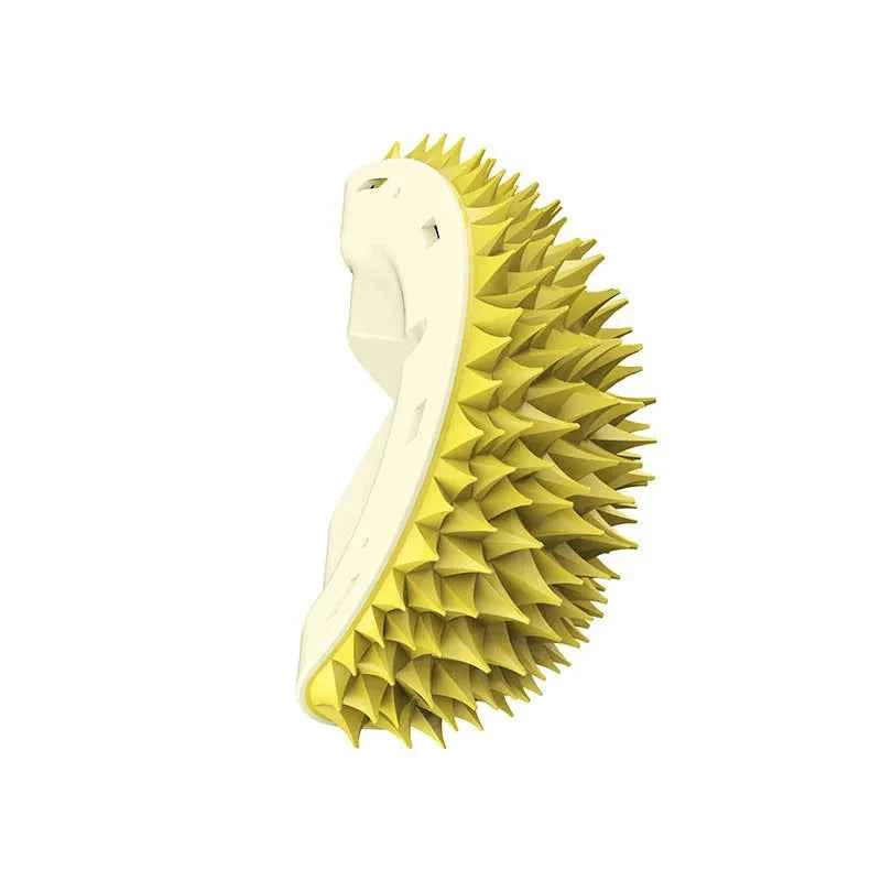 Self-Grooming Cat Scratcher & Massager Brush – Hair Removal
