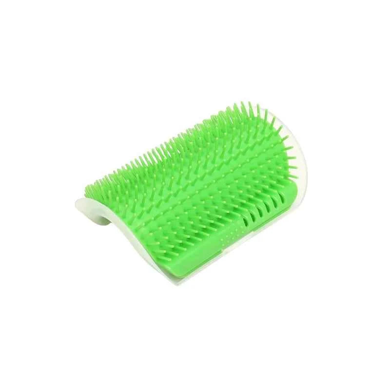 Self-Grooming Cat Scratcher & Massager Brush – Hair Removal