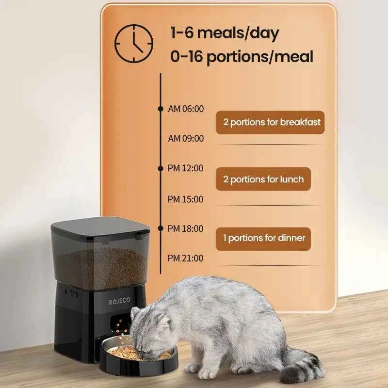 Automatic Pet Feeder – Smart Dry Food Dispenser for Pets