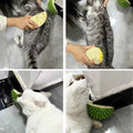Self-Grooming Cat Scratcher & Massager Brush – Hair Removal