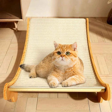 Wooden Cat Scratcher Bed – Multi-Use & Durable