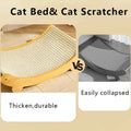 Wooden Cat Scratcher Bed – Multi-Use & Durable